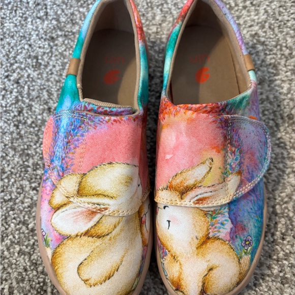 Isabel Toledo Multicolor Bunny Kids Sneakers - Picture 1 of 7